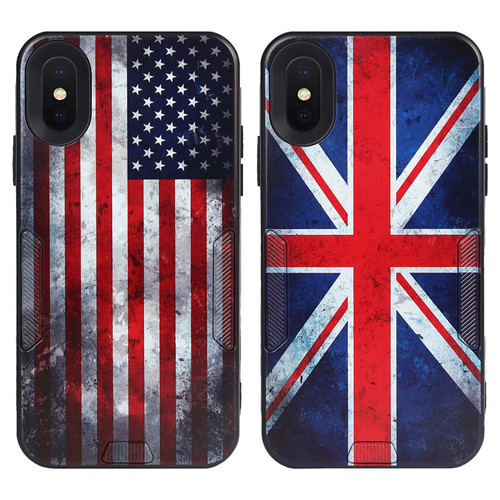 苹果 iPhone X/XS 三点国旗手机壳